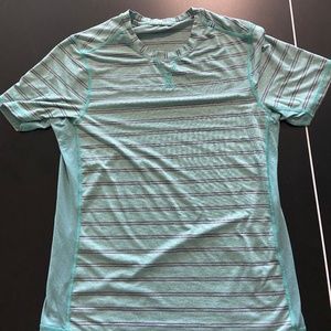 Lululemon Striped Athletic Tee Size M